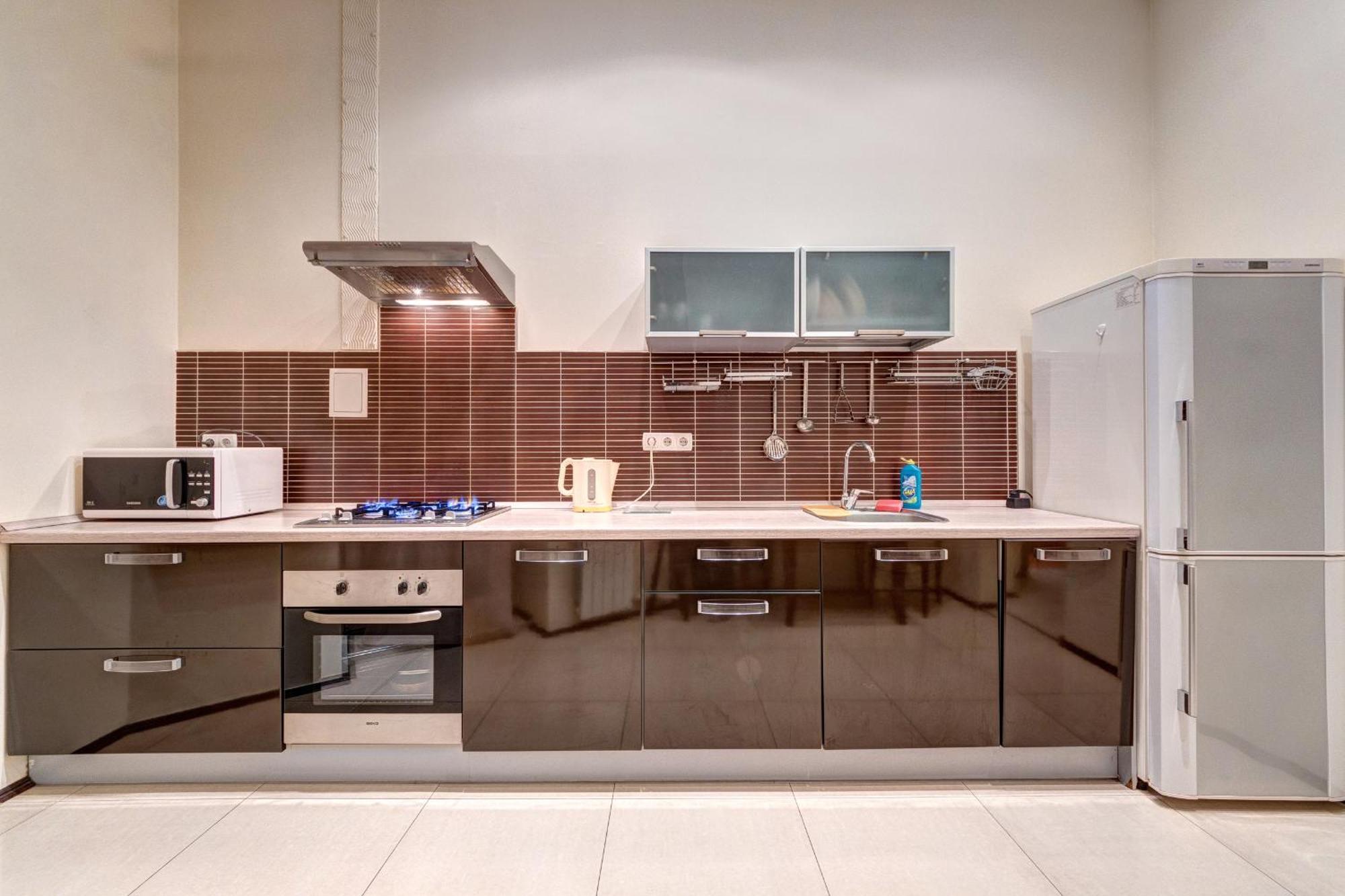 Apartment Saksahanskoho St, 78А Kiev Luaran gambar